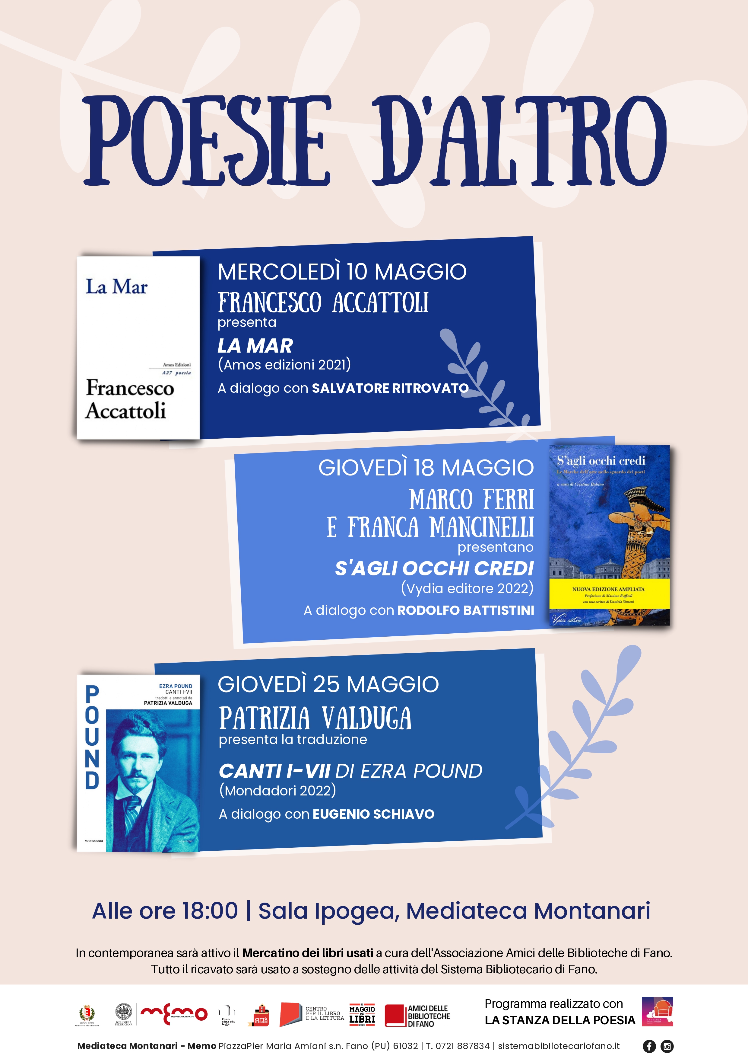 Presentazione del libro S’AGLI OCCHI CREDI di Marco Ferri e Franca Mancinelli