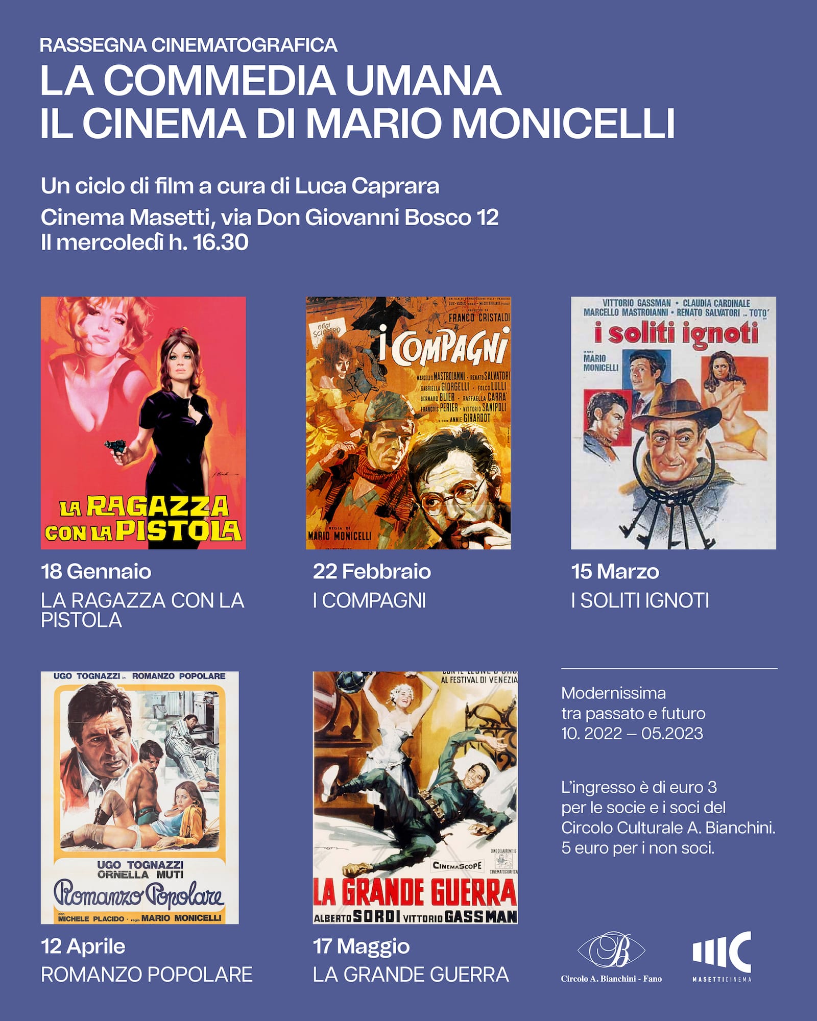 LA GRANDE GUERRA dalla Rassegna cinematografica: La commedia umana – Il cinema di Mario Monicelli