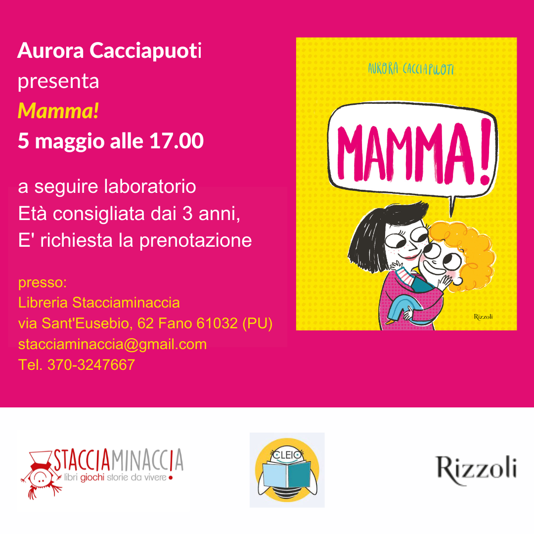 Presentazione del libro MAMMA di Aurora Cacciapuoti