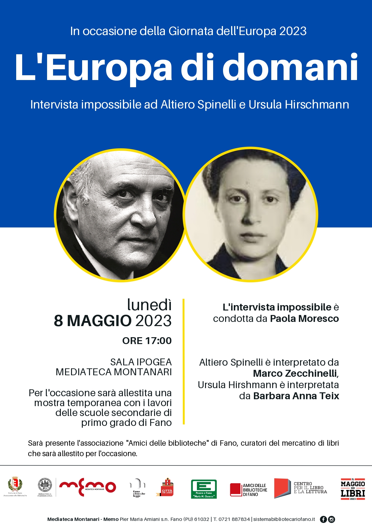 L’Europa di domani – Intervista impossibile ad Altiero Spinelli e Ursula Hirschmann
