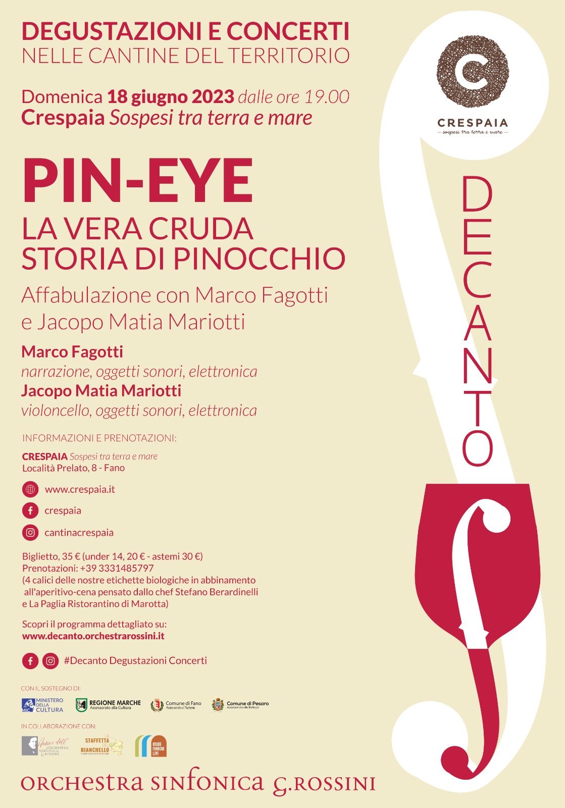 DECANTO: PIN – EYE the real raw story of pinocchio