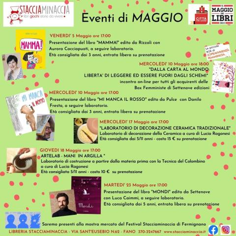 eventi maggio