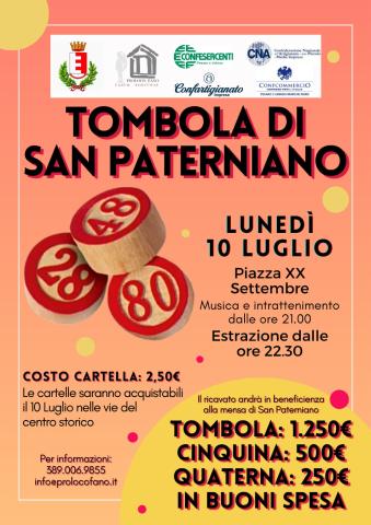 Tombola san paterniano