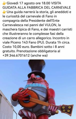 fabbrica carnevale