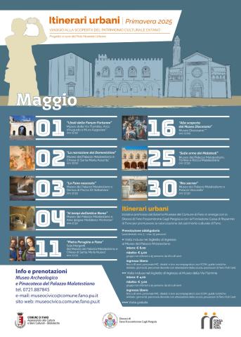 programma maggio itinerari urbani
