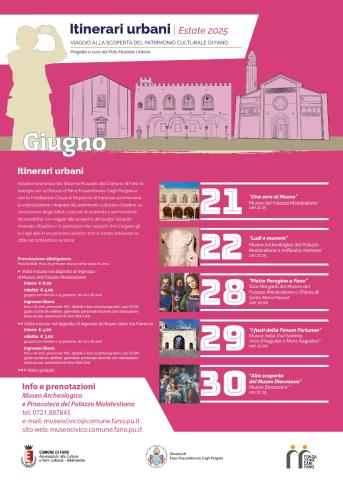 itinerari urbani estate 2025